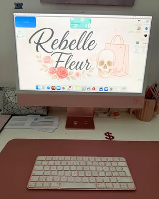 iMac 24" M1 2021 Rosa – 8GB – Difetto display