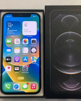 IPHONE 12 PRO 256GB NERO CON GARANZIA