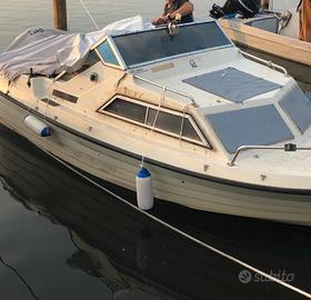 Barca gobbi con motore yamaha 40cc