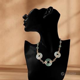 Collana artigianale in agata