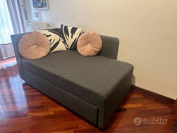 Divano letto trasformabile in letto singolo