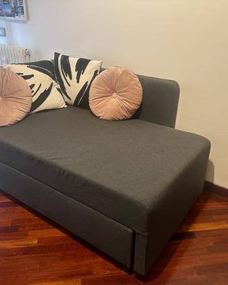 Divano letto trasformabile in letto singolo