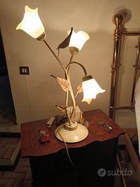 3 Lampade in ferro battuto 