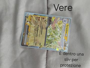 carta di Tyranitar ex cristallizzato di ossidiana 