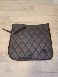 Sottosella dressage glitter grigio