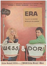 Spartito di Wess e Dori Ghezzi - Era