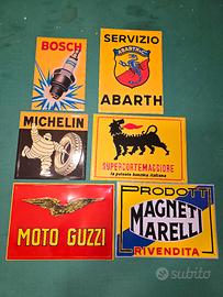 RIPRODUZIONE TARGHE PUBBLICITARIE 