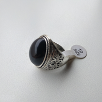 Anello vintage argento tibetano