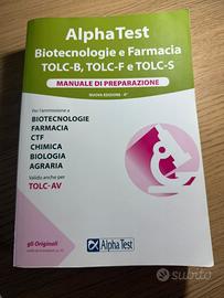 Alpha test Biotecnologie e Farmacia 4 edizione