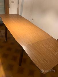 Tavola cucina laminato noce allungabile no cassett