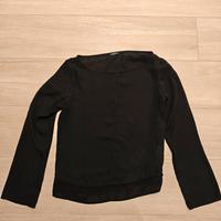 Camicia nera Donna "Motivi" Small