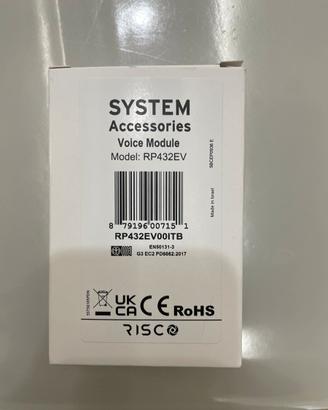 Risco modulo vocale RP432EV00ITB