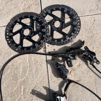 Freni Shimano XTR 9120 + dischi Magura