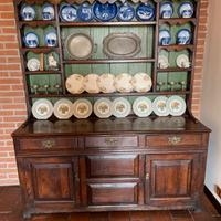 Antica credenza piattava inglese 700