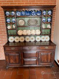 Antica credenza piattava inglese 700