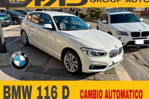 BMW 116 CAMBIO AUTOMATICO BIANCO PERLATO