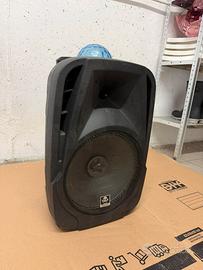Cassa da dj portatile con luce