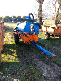 Aratro bivomere - Botte liquame