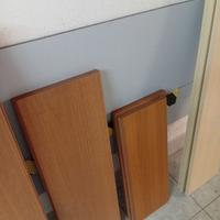 mensole varie con reggi mensole