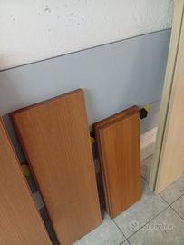 mensole varie con reggi mensole