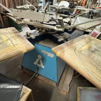 Giostra serigrafica manuale