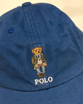 POLO RALPH LAUREN Heritage Bear Baseball Cap 52 cm
