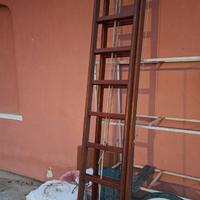 Scala legno estensibile a sfilo 3 pezzi