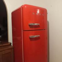 smeg frigorifero rosso anni '50