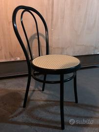 Sedie Thonet tipo BAR nere