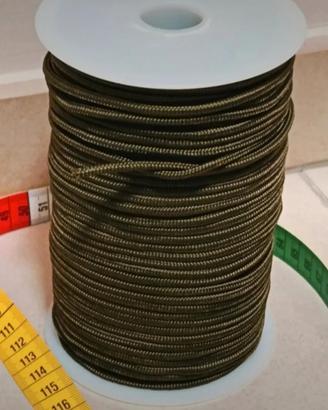 Corda campeggio verde scuro 3mm x 100m poliestere