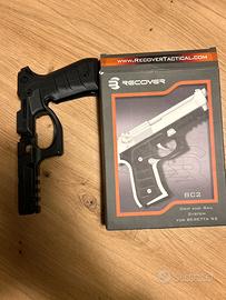 Grip rail torcia per beretta 92