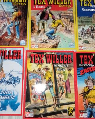 Fumetti bonelli Tex extra e Tex Willer speciali 