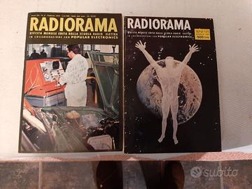 DUE riviste RADIORAMA del 1974 E 1975