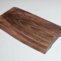 tagliere in noce massello - logo personalizzabile