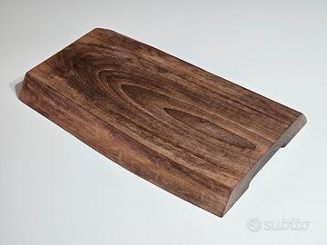 tagliere in noce massello - logo personalizzabile