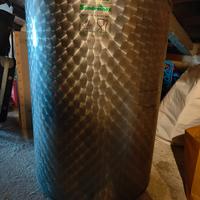 Serbatoio inox 400 litri botte acciaio per vino