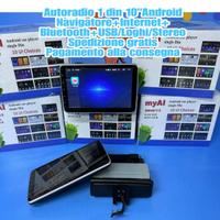 Autoradio 1 din 10"Android. Navigatore + Internet