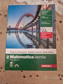 Matematica.Verde 2 Zanichelli-3ª edizioneComeNuovo