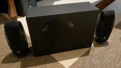 CASSE STEREO LOGITECH  PER PC