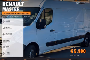 Renault Master 2.3 145CV Passo Lungo Euro 6 2019