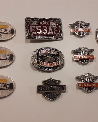 Harley Davidson loghi e fibbie