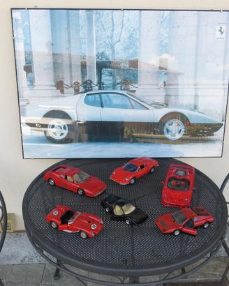 Poster e modellini ferrari