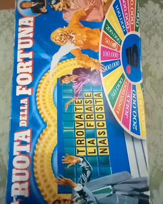 La Ruota della Fortuna MB Giochi 1992 incompleto.