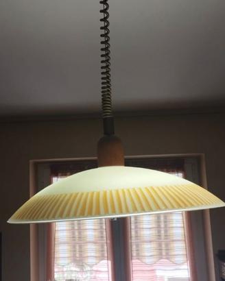 Lampadario in vetro