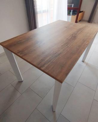 Tavolo allungabile legno/metallo