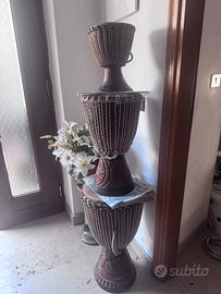 Bonghi africani decorati a mano