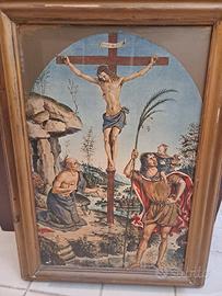 riproduzione Pinturicchio Cristo in Croce 