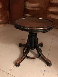 Sgabello da pianoforte primo del '900