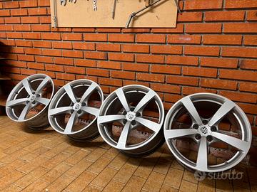 CERCHI PORSCHE AUDI MERCEDES 18 ORIGINALI