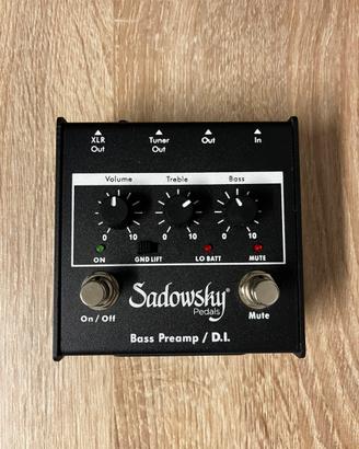 Sadowsky Guitars SBP-1 Bass Preamp D.I.